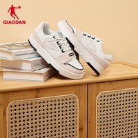 乔丹（QIAODAN）女鞋板鞋潮流休闲鞋百搭小白鞋学生运动鞋 乔丹白/云粉色 39