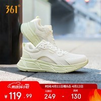 361°运动鞋女鞋春夏季网面透气减震轻便休闲慢跑步鞋子682512236-2