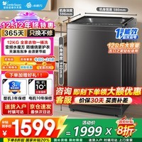 小天鹅波轮洗衣机全自动家用 10KG纯平全嵌 水魔方防缠绕 超微净泡 以旧换新 波轮 12kg 直驱变频防缠绕TB120M08DT