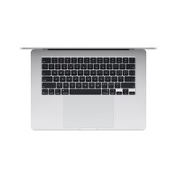 Apple/苹果AI笔记本/2025款MacBookAir 15英寸M4(10+10核)16G 256G银色电脑MW1G3CH/A
