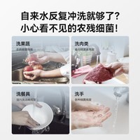 京东京造净水器飞跃1600通量1400G 8年陶氏反渗透RO 水路抑菌 微气泡洗0阻垢剂母婴直饮净水机家用厨房台下
