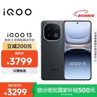 iQOO 13【国家补贴】12GB+256GB 赛道版 骁龙8至尊版 2K护眼屏 120W快充长续航 5G电竞手机
