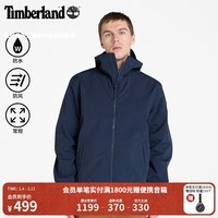 添柏岚（Timberland）官方男装冲锋衣外套秋冬新款户外休闲防水|A6BPM A6BPM433/深宝石蓝 L