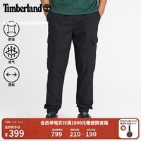 添柏岚（Timberland）官方男装长裤束脚裤户外工装宽松大码|A27EV A27EV001/黑色 M