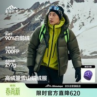 喜马拉雅雨崩鹅绒服700蓬90绒-25°C徒步穿越专业户外防风冰雪鹅绒羽绒服