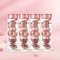 伊丽莎白雅顿明星爆款彩虹胶囊小美盒精华组盒装7粒试用装【胶囊全家福】 二代粉胶7粒*4支