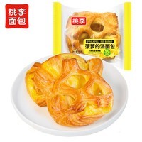 桃李菠萝的派面包营养早餐水果味夹心西式糕点办公室休闲零食整箱600g
