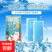 面部护理退热降温夏季热销冰凉贴卡通袋装水凝胶防暑清凉贴面部 冰凉贴10片特惠装