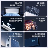 格力空调 云佳Pro 新一级能效 变频冷暖 自清洁 智能WIFI 壁挂式空调挂机 大1匹 一级能效