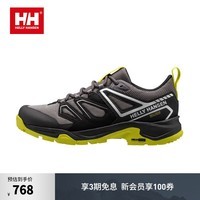 HELLY HANSEN, HH海丽汉森hh24秋冬新情侣款减震透气速干耐久低帮户外徒步鞋 绿色-男 43
