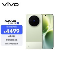 vivo X300s 12GB+256GB 胶片绿 蔡司2亿超级主摄 蔡司APO超级长焦 144Hz蔡司大师色彩屏 拍照 AI手机