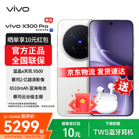 vivo X300 Pro 新品5G手机 蔡司2亿APO超级长焦 简单白 16GB+512GB 焕新补贴【限量】