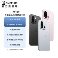 一加 13T 性能超强小直屏 高通骁龙 8 至尊版 6260mAh 冰川电池 AI手机 小屏大魔王 晨雾灰 16GB+1TB