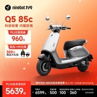 九号（Ninebot）电动摩托车Q5 85c 智能智驾 长续航电摩 智能碳晶电池【门店自提】 到门店选颜色