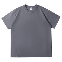 凡客诚品vancl 短袖T恤全棉圆领夏装男女同款 深灰 XL （建议130-150斤）