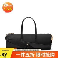 耐克（NIKE）男女单肩包 旅行包行李包桶包休闲包DQ5812-010 黑