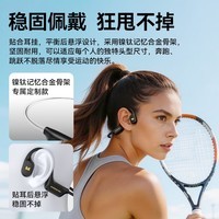 魔声（Monster）Open Ear BC300 骨传导耳机开放式运动游泳跑步16H长续航无线蓝牙耳机IPX8级防水内置内存双模式 橙色【内存蓝牙双模式+16h续航+IPX8防水】