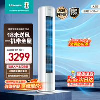 海信(Hisense)大2匹空调柜机 易省电 大风量速冷热E290 新一级能效智能变频 AI省电自然风家用客厅立式双排铜管 【2026新款】50E290