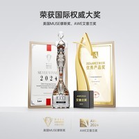 康夫(CONFU)吹风机高速干家用大风力低噪等离子护发中空风筒3C认证送男女友生日礼物节日礼品F9 星灰-高速等离子