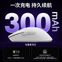 HELLO GANSS高斯FLX7pro轻量化8K鼠标有线无线电竞游戏办公台式笔记本 FLX7 黑色2K版 无线三模 3311