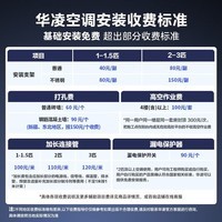 华凌空调 神机二代Ultra 大双排铜管 大1.5匹智能舒适风变频冷暖空调挂机 一级能效 以旧换新国家补贴 神机二代 大1.5匹 Ultra天青色