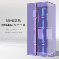 卡萨帝朗度703升超大容量对开双开门冰箱墅式空间海量储鲜双系统双循环 703对开
