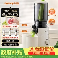九阳(Joyoung)原汁机 多功能全自动冷压果蔬机 渣汁分离110mm口径榨汁机LZ605