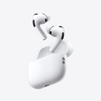 Apple/苹果 AirPods Pro (第三代) 搭配MagSafe充电盒 (USB-C) 苹果耳机 蓝牙耳机 适用iPhone/iPad/Mac