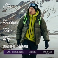 喜马拉雅雨崩鹅绒服700蓬90绒-25°C徒步穿越专业户外防风冰雪鹅绒羽绒服