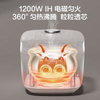 京东京造【国家补贴享8折】电饭煲家用2-3人 3L IH智能微压电饭锅新品多功能 厚釜内胆不粘锅 一级能效