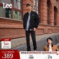 Lee【张凌赫代言】中腰锥形日常显瘦经典五袋款男牛仔裤休闲潮流 黑色(731舒适锥形版型） 36 (170-180斤可选)