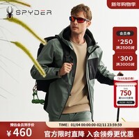 SPYDER城市轻户外秋冬新品夹克MOUNTAIN LIFE 休闲户外外套24EF171M 绿色 L