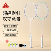 匹克羽毛球拍钛合金对拍成人学生儿童拍套装VT590