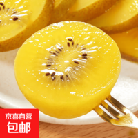 河南黄心猕猴桃 奇异果 新鲜生鲜过年年货水果礼盒企业团购 10个（单果70-90克）