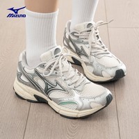 美津浓（MIZUNO）SPEED 2K千禧复古跑鞋男女运动鞋缓震舒适跑步鞋老爹鞋D1GH2229 21 白/幻银 39 /250mm