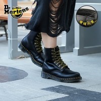 马丁博士（Dr.Martens）1460 Pascal冬百搭加绒保暖8孔中帮马丁靴 黑色 36