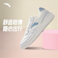 安踏轻程女板鞋百搭运动板鞋夏季低帮休闲潮流运动鞋