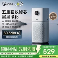 美的（Midea）【母婴级】空气净化器鼻炎家用除甲醛除烟味异味过敏原空气净化机森林家L1 Lite