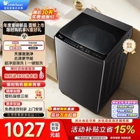 小天鹅（LittleSwan）波轮洗衣机全自动 10公斤大容量除螨 直驱变频 9小时预约除螨节能脱水甩干 智能家电 新品新升级 直驱变频 TB10V28DT 波轮