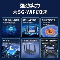 纽曼5G无线路由器随身WiFi移动工业企业级CPE转有线转wifi无限网卡免拉宽带全国通用流量2024款