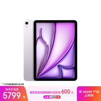 Apple/苹果iPad Air 11英寸 M3芯片2025年款 平板电脑 (512GB WLAN版)紫色