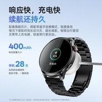 ThinkPlus联想智能手表   男士商务户外运动手表 监测血氧心率 1.73英寸AMOLED屏 蓝牙通话腕表 TM160