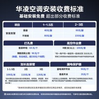 华凌空调 新品超省电2匹新一级能效 双排铜管舒适风变频卧室客厅空调挂机 国家补贴KFR-50GW/N8HA1Ⅲ