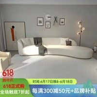 致尚美学新西兰羊毛定制地毯 轻奢高级感奶油风客厅地毯茶几垫 卧室床边毯 青茶-灰白 1.6*2.4米