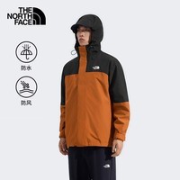 北面（The North Face）男款外套Sangro户外徒步旅行防水保暖抓绒三合一冲锋衣夹克89ZP