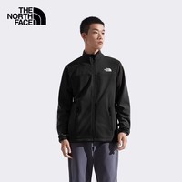 The North Face北面软壳外套男户外防风防泼水立领外套26新品8GVQ 黑色/JK3 L