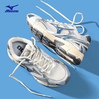 美津浓（MIZUNO）SPEED 2K千禧复古跑鞋男女运动鞋缓震舒适跑步鞋老爹鞋D1GH2229 13 银/灰/蓝 42.5 /275mm