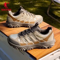 乔丹（QIAODAN）【99元福利特惠】男鞋休闲鞋网面透气夏季厚底复古户外运动鞋 冰梨色/尘土色 【1904】 42