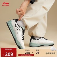 李宁月璃丨板鞋男鞋回弹小白鞋经典休闲鞋AGCV333