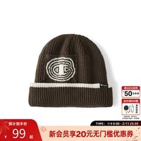 Champion【泡泡玛特联名】冠军新款Molly冷帽男女针织帽 啡棕 均码